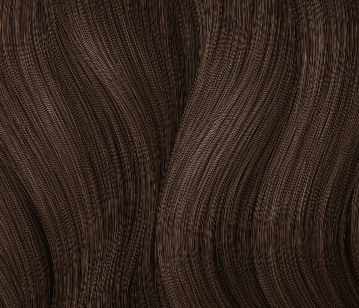 Extensions à Clip 100% Naturelles - Brun Café - 2
