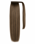 Ponytail Balayage chocolat & blond cendré - B3/9.1