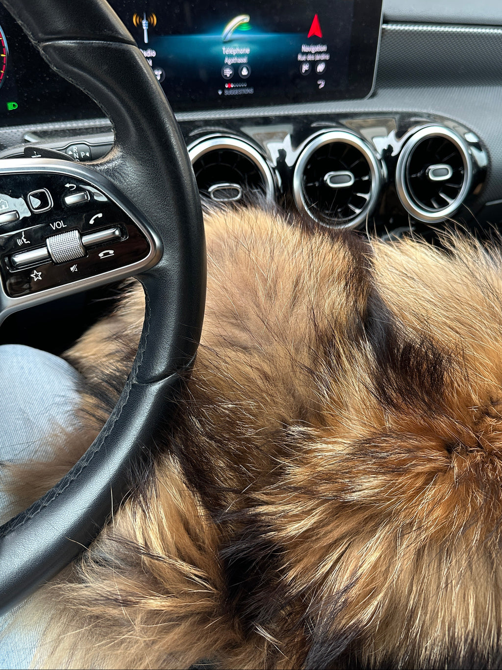 RACOON COAT short - Nora