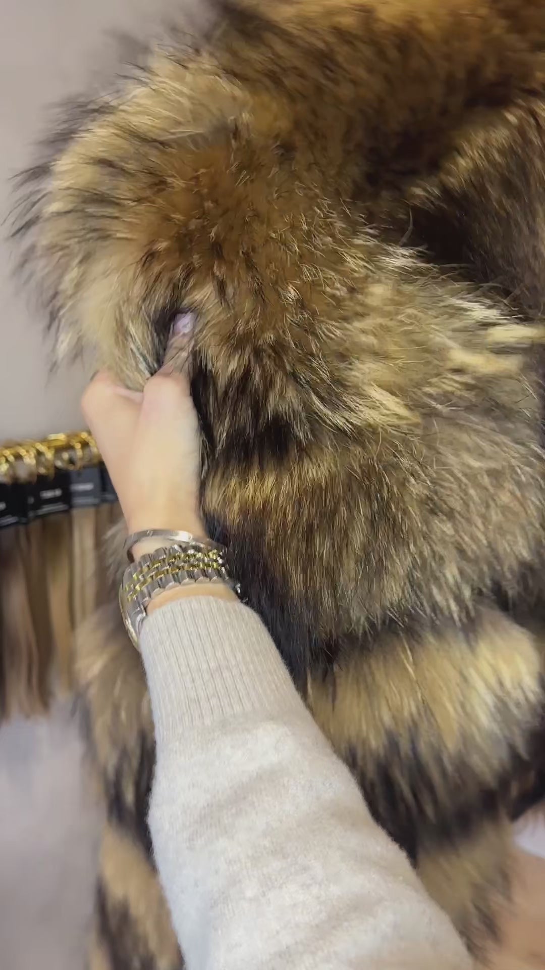 RACOON COAT short - Nora